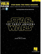 Violin Play-Along 61: Star Wars - The Force Awakens (noty na housle) (+audio)