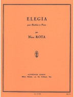 Nino Rota: Elegia (Oboe/Piano) (noty na hoboj, klavír)