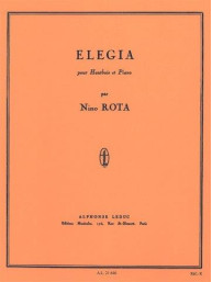 Nino Rota: Elegia (Oboe/Piano) (noty na hoboj, klavír)