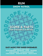 Kaleidoscope: Snow Patrol - Run (snadné noty, party, partitura pro orchestr)