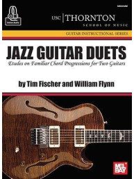 Tim Fischer/William Flynn: Jazz Guitar Duets (USC) (noty na kytaru) (+audio)
