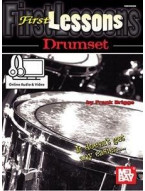 First Lessons Drumset (noty na bicí) (+audio & video)