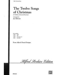 The Twelve Songs Of Christmas - SA (noty na dvojhlasý zpěv, klavír)