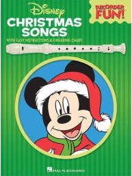 Disney Christmas Songs: Recorder Fun! (noty na zobcovou flétnu)