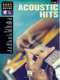 Easy Rhythm Guitar Series Volume 14: Acoustic Hits (akordy na kytaru, texty písní) (+audio)