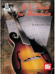 Robert Bancalari: J. S. Bach For Mandolin (noty, tabulatury na mandolínu) (+audio)