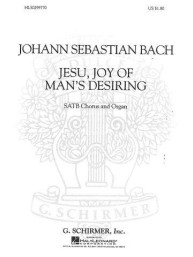 J.S. Bach: Jesu, Joy Of Man's Desiring - SATB (noty na sborový zpěv, varhany) - SADA 5 ks