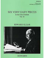 Edward Elgar: Six Very Easy Pieces Op.22 (noty na violu, klavír)