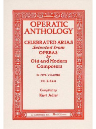 Operatic Anthology Volume V: Bass (noty na zpěv, klavír)