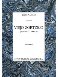 Jesus Guridi: Viejo Zortzico For Harp (noty na harfu)
