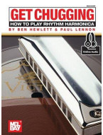 Ben Hewlett/Paul Lennon: Get Chugging - How To Play Rhythm Harmonica (noty na harmoniku) (+audio)