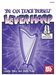 Laurie Riley/Beth Kolle: You Can Teach Yourself Lever Harp (noty na harfu) (+audio)