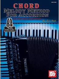 Gary Dahl: Chord Melody Method For Accordion (noty na akordeon) (+audio)