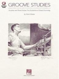 Adam Moses: Groove Studies (noty na bicí) (+audio)