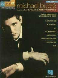 Pro Vocal Men's Edition 61: Michael Bublé – Call Me Irresponsible (noty, melodická linka, akordy) (+audio)