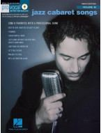 Pro Vocal Men's Edition 48: Jazz Cabaret Songs (noty, melodická linka, akordy) (+audio)