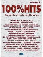 100% Hits, Volume 3 (noty na klavír, zpěv, akordy na kytaru)