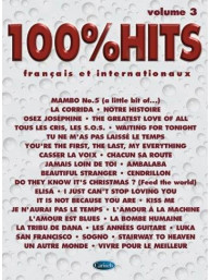 100% Hits, Volume 3 (noty na klavír, zpěv, akordy na kytaru)