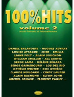 100% Hits, Volume 2 (noty na klavír, zpěv, akordy na kytaru)
