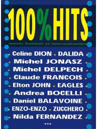 100% Hits, Volume 1 (noty na klavír, zpěv, akordy na kytaru)