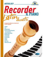 Latin Duets for Recorder & Piano (noty na zobcovou flétnu, klavír) (+audio)