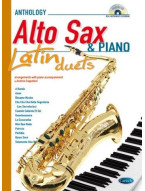 Latin Duets for Alto Sax & Piano (noty na altsaxofon, klavír) (+audio)