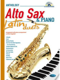 Latin Duets for Alto Sax & Piano (noty na altsaxofon, klavír) (+audio)
