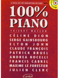 100% Piano, Volume 1 (noty na sólo klavír) (+audio)