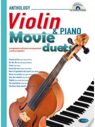 Movie Duets for Violin & Piano (noty na housle, klavír) (+audio)