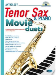Movie Duets for Tenor Sax & Piano (noty na tenorsaxofon, klavír) (+audio)