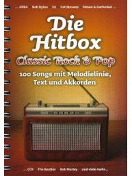 Die Hitbox: Classic Rock & Pop (noty, melodická linka, akordy)