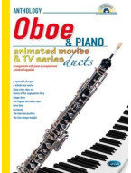 Animated Movies and TV Duets for Oboe And Piano (noty na hoboj, klavír) (+audio)