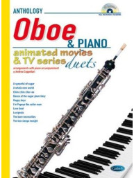 Animated Movies and TV Duets for Oboe And Piano (noty na hoboj, klavír) (+audio)