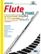Animated Movies and TV Duets for Flute And Piano (noty na příčnou flétnu, klavír) (+audio)