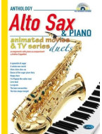 Animated Movies and TV Duets for Alto Sax And Piano (noty na altsaxofon, klavír) (+audio)
