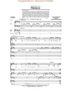 Andrew Lloyd Webber: Memory (from Cats) - SATB (noty na sborový zpěv) - SADA 5 ks