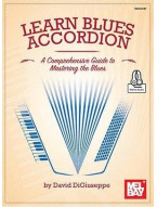 David DiGiuseppe: Learn Blues Accordion (noty na akordeon) (+audio)