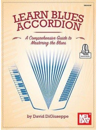 David DiGiuseppe: Learn Blues Accordion (noty na akordeon) (+audio)