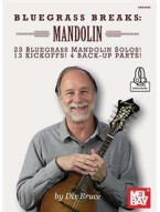 Dix Bruce: Bluegrass Breaks - Mandolin (noty, tabulatury na mandolínu) (+audio)