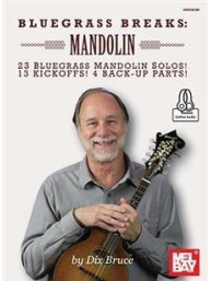 Dix Bruce: Bluegrass Breaks - Mandolin (noty, tabulatury na mandolínu) (+audio)