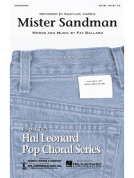 Mister Sandman: For SATB (noty na sborový zpěv) - SADA 5 ks