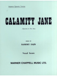 Calamity Jane Vocal Score (noty na zpěv, klavír)