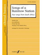 Songs Of A Rainbow Nation - Four Songs from South Africa (SA/Men's Voices) (noty na sborový zpěv, klavír)