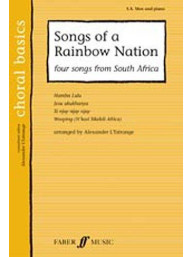Songs Of A Rainbow Nation - Four Songs from South Africa (SA/Men's Voices) (noty na sborový zpěv, klavír)