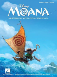 Moana - Music From The Motion Picture Soundtrack (noty na klavír, zpěv, akordy na kytaru)