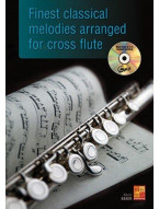 Kevin Baker: Finest Classical Melodies Arranged For Cross Flute (noty na příčnou flétnu) (+audio)