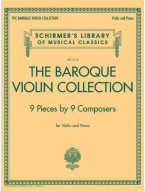 Schirmer's Library Of Musical Classics Vol. 2114: The Baroque Violin Collection (noty na housle, klavír)