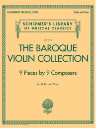 Schirmer's Library Of Musical Classics Vol. 2114: The Baroque Violin Collection (noty na housle, klavír)