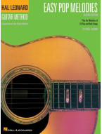 Hal Leonard Guitar Method: Easy Pop Melodies - 3rd Edition (noty, melodická linka, akordy na kytaru)