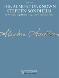 The Almost Unknown Stephen Sondheim (noty na klavír, zpěv, akordy na kytaru)